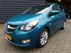 Opel KARL 1.0 ecoFLEX 120 Jaar Edition Airco Cruise Control, Stof, Gebruikt, Blauw, Origineel Nederlands