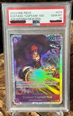 One Piece- Eustass ‘Captain’ Kid (OP5-074)  PSA 10, Verzenden, Zo goed als nieuw, Losse kaart, Foil