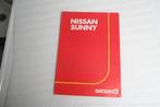 Folder Nissan Sunny (1982) (25), Ophalen of Verzenden, Nieuw, Nissan