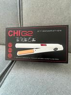 CHİ G2 The White Edition Ceramic&Titanium Hairstyling, Ophalen of Verzenden, Nieuw, Krultang of Stijltang
