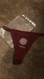 Super leuke string met opdruk Maat M Kleur wijnrood  Nieuw, Ophalen of Verzenden, Rood, String