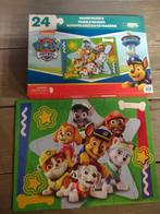 Paw Patrol Houten Puzzel - 24 Stukjes, 2 tot 4 jaar, Zo goed als nieuw, Van hout, Meer dan 50 stukjes
