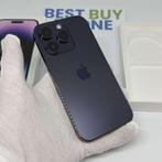 iPhone 14 Pro 128GB paars /100% batt /krasvrij glas /garanti, Apple, Paars, Zonder simlock, 128 GB