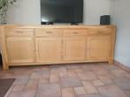 Blank eiken dressoir, Huis en Inrichting, Ophalen of Verzenden, Zo goed als nieuw, 25 tot 50 cm