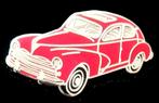 Peugeot type 203-  rood emaille, Verzenden, Nieuw, Transport, Speldje of Pin