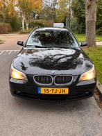 BMW 5-Serie 2.0 D 520 Touring 2006 Zwart, Zwart, Zwart, Origineel Nederlands, Stationwagon