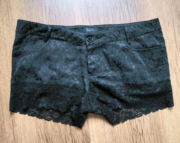 Punk Rave - Hotpants - Shorts - Maat XL - Barok - Gothic beschikbaar voor biedingen