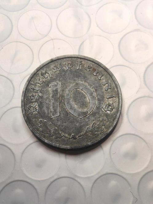 10 Reichspfennig munt 1940 – Tweede Wereldoorlog (6), Postzegels en Munten, Munten | Europa | Niet-Euromunten, Losse munt, Duitsland