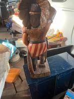 Houten indianen beeld, Antiek en Kunst, Ophalen