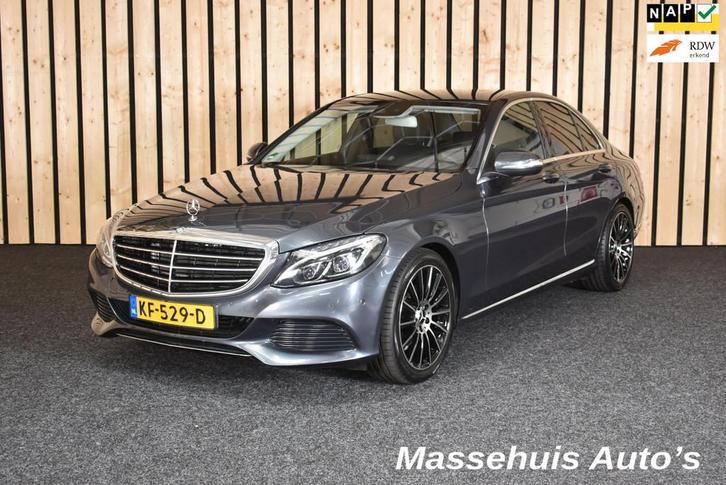 Mercedes-Benz C-klasse 180 Prestige automaat 140dkm Leer LED, Auto's, Mercedes-Benz, Bedrijf, Te koop, C-Klasse, ABS, Airbags