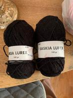 2bollen sakia lurex garen 100 gram, Hobby en Vrije tijd, Ophalen of Verzenden, Zo goed als nieuw, Breien of Haken, Wol of Garen
