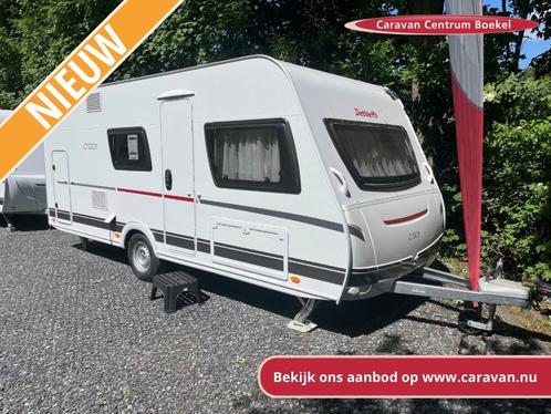 Dethleffs C'Go 490 QSK *2025 model*, Caravans en Kamperen, Caravans, tot en met 5, 1000 - 1250 kg, Treinzit, Dethleffs, Dwarsbed