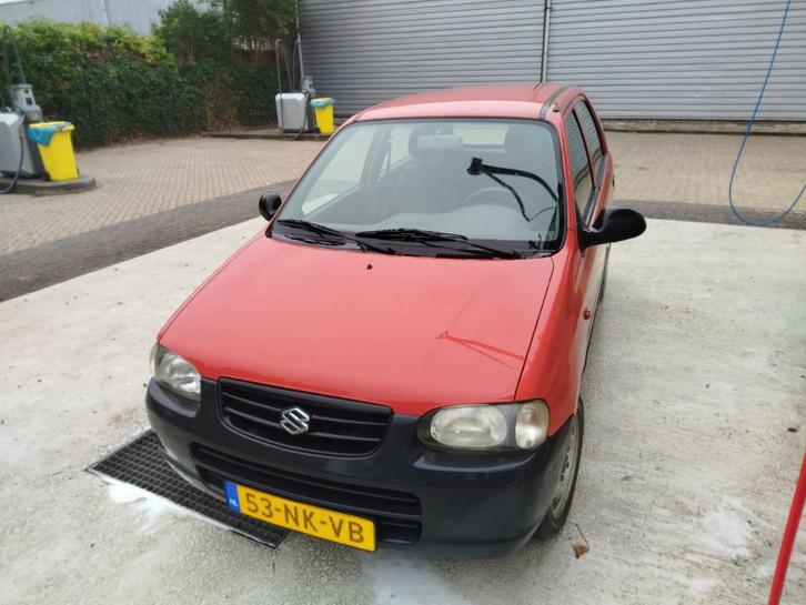 Suzuki Alto 1.1 16V 5d AGS 2003 Rood (57432 km) 2003, Auto's, Suzuki, Particulier, Alto, Benzine, Euro 3, B, Hatchback, Handgeschakeld