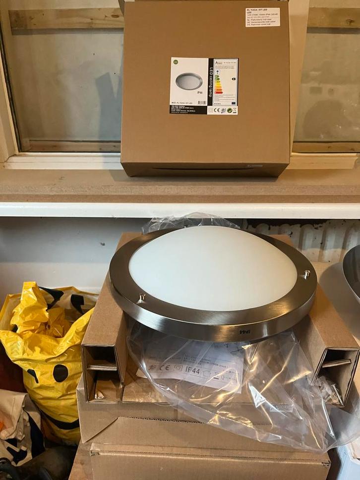 Partij LED Verlichting - Nieuw in Doos!, Huis en Inrichting, Lampen | Plafondlampen, Nieuw, Metaal, Ophalen