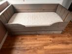 1 persoons bed met laden, Ophalen, 90 cm, Eenpersoons, Zo goed als nieuw
