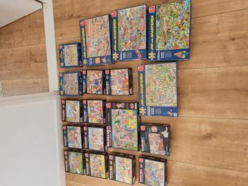 alle puzzels 1 keer gemaakt  beschikbaar voor biedingen