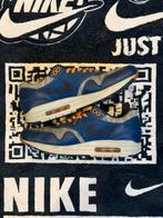 Nike Air Max 1 Twill Midnight Navy Grey EU 44, Ophalen, 1213NL, Nike, Nike