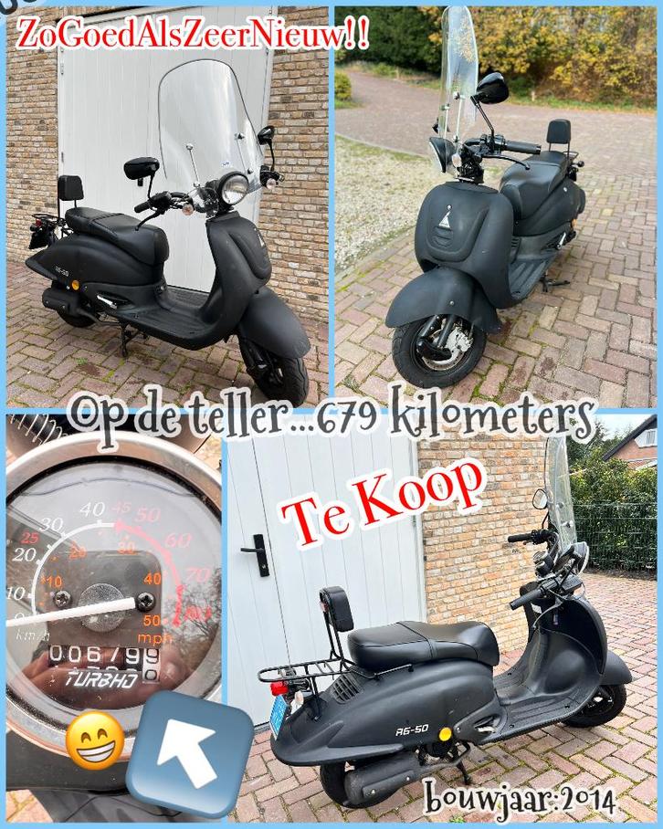 Scooter  verbazingEchtWaar!, Fietsen en Brommers, Scooters | Overige merken, Zo goed als nieuw, Benzine, Ophalen