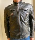 Leren motorjas, maat M, merk Evolution, bruin., Ophalen, Tweedehands, Jas | leer