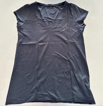 Nieuwstaat zwart shirt Zadig & Voltaire x-small xs 34 36 beschikbaar voor biedingen