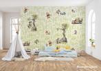 Winnie the Pooh vlies behang Friends, Babykamer 300 x 280 cm, Verzenden, Nieuw, Wanddecoratie