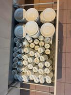 Partij kop en schotels, Ophalen of Verzenden, Porselein, Overige stijlen, Kop(pen) en/of Schotel(s)