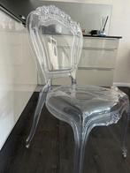 Set van 2 luxe transparante designstoelen, Huis en Inrichting, Stoelen, Ophalen, Kunststof, Twee, Overige kleuren