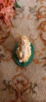 Kindje Jezus uit oude gipsen kerstgroep, Antiek en Kunst, Antiek | Religie, Ophalen of Verzenden