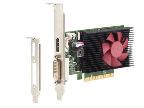 HP Nvidia GeForce GT730 met 2GB DDR5 video ram low profile, Computers en Software, Videokaarten, Zo goed als nieuw, Nvidia, PCI-Express 3.0