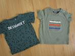 Prenatal + Baby Blue maat 68 - twee shirts met korte mouwen, Kinderen en Baby's, Babykleding | Maat 68, Prenatal + Baby Blue, Ophalen of Verzenden