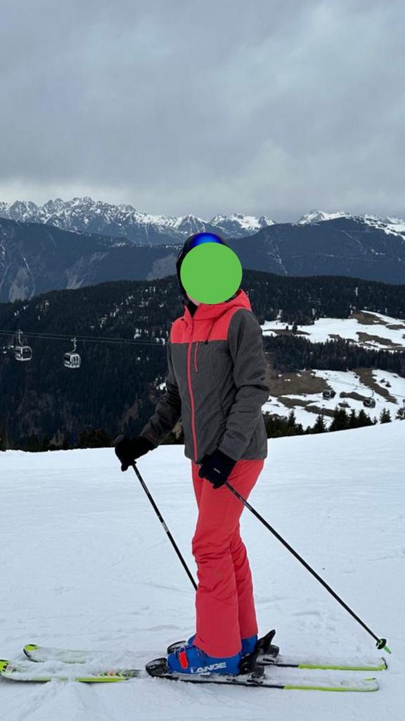 Brunotti skipak dames maat S - Roze/Grijs, Sport en Fitness, Ophalen, Zo goed als nieuw, Skiën, Kleding