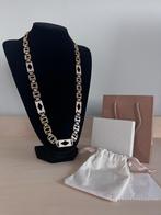 Platte Magnum Ruit Koningsketting Nieuw, Ophalen of Verzenden, Nieuw, Goud, Overige materialen