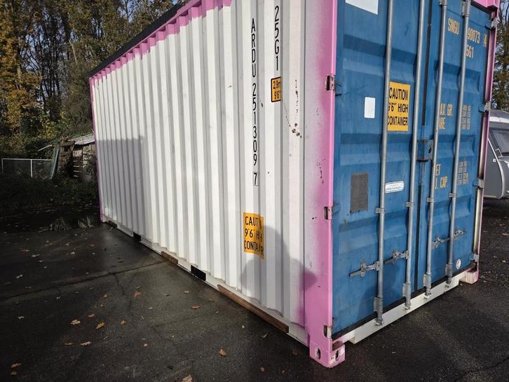 20 FT Zeecontainer HIGH Cube, Zakelijke goederen, Machines en Bouw | Keten en Containers, Ophalen