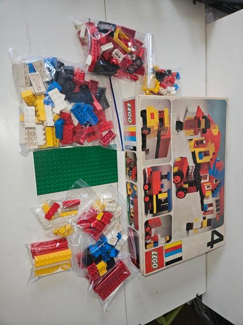 Lego vintage basisset 4-3 compleet met doos, Kinderen en Baby's, Speelgoed | Duplo en Lego, Gebruikt, Ophalen of Verzenden