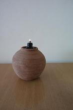 Aardewerk Olielamp, Ophalen of Verzenden, Zo goed als nieuw