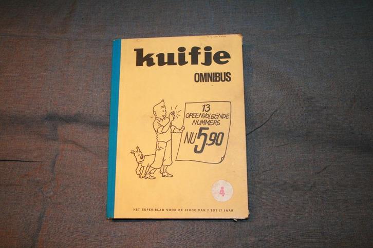 Kuifje omnibus 1968 1969, Boeken, Stripboeken, Gelezen, Meerdere stripboeken, Ophalen