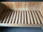 Bed steigerhout inclusief lattenbodem en matras., Huis en Inrichting, Slaapkamer | Bedden, Ophalen, Gebruikt, 90 cm, Eenpersoons