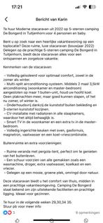 Te huur op camping de bongerd capfun, Eén persoon, Kortingsbon, Overige typen