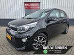 Kia Picanto 1.0 CVVT 5 deurs First Edition | APPLE CARPLAY |, Stof, Gebruikt, Euro 6, Zwart