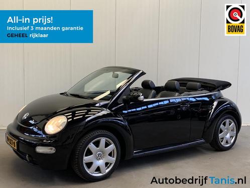 Volkswagen New Beetle Cabriolet 2.0 Highline AIRCO-LEDER-PDC, Auto's, Volkswagen, Bedrijf, Te koop, Beetle (Kever), ABS, Airbags