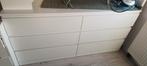 IKEA Malm ladekast met 6 lades, wit, 160x, 78, Ophalen, 5 laden of meer, 150 tot 200 cm, Zo goed als nieuw
