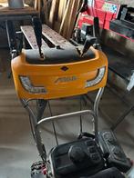 Stiga SW 800 veegmachine 80 cm brd hand en elektrische start, Ophalen, Zo goed als nieuw, Stiga
