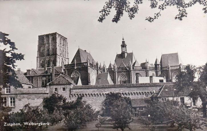 00193 Zutphen - Walburgkerk - gel. 1965, Verzamelen, Ansichtkaarten | Nederland, Gelopen, Gelderland, 1960 tot 1980, Verzenden