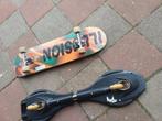 Skateboard en waveboard. Weinig gebruikt., Ophalen, Gebruikt, Skateboard
