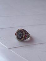 Ring – Maat 8 (Ruby, Middeleeuws, Cosplay, Fraai & Steentjes, 18 tot 19, IJzer of Staal, Nieuw, Ophalen of Verzenden