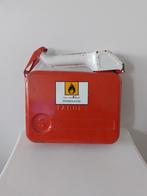 1 mooie stalen jarrycan 5liter rood van FABORY nog heel goed, Antiek en Kunst, Curiosa en Brocante, Ophalen of Verzenden