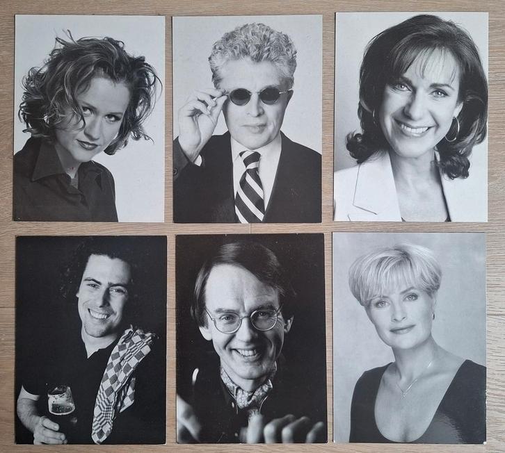 6 Ansichtkaarten BN- ers, Verzamelen, Ansichtkaarten | Themakaarten, 1980 tot heden, Ophalen of Verzenden