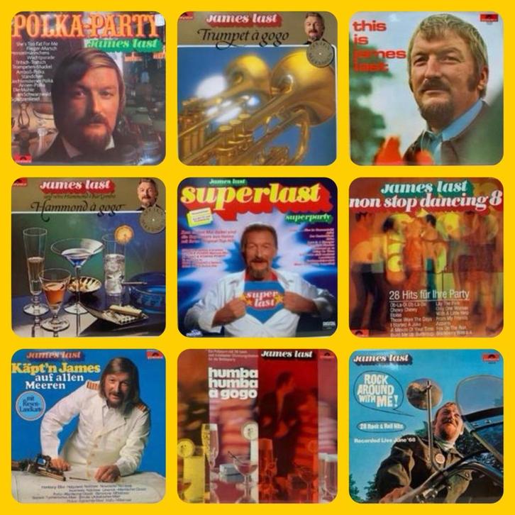 202. James Last Lp's 18 stuks in prima staat, Cd's en Dvd's, Vinyl | Pop, Gebruikt, 1960 tot 1980, Overige formaten, Ophalen of Verzenden