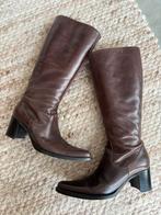 Dameslaarzen bruin, lang, mt. 37, Kleding | Dames, Schoenen, Ophalen of Verzenden, Zo goed als nieuw, Bruin, Hoge laarzen