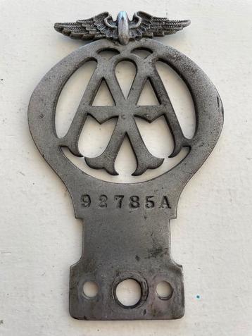 AA wegenwacht logo UK oldtimer accessoire beschikbaar voor biedingen